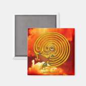 HYPER LABYRINTH MAGNET (Vorderseite/Rückseite)