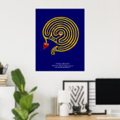HYPER LABYRINTH POSTER (Heimbüro)