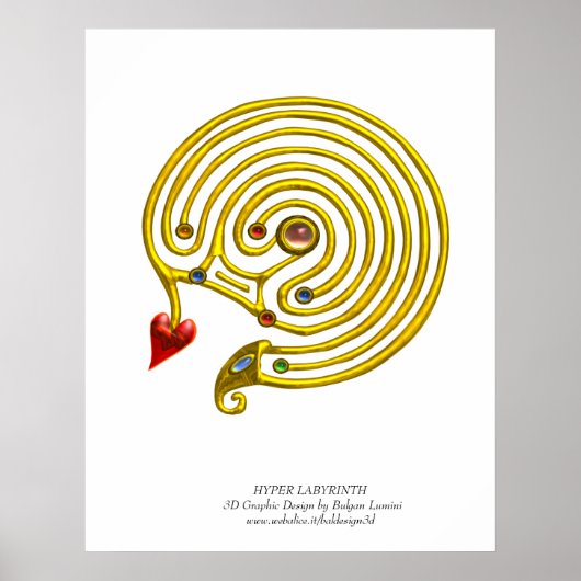 HYPER LABYRINTH POSTER (Vorne)