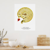 HYPER LABYRINTH POSTER (Küche)