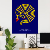 HYPER LABYRINTH POSTER (Heimbüro)