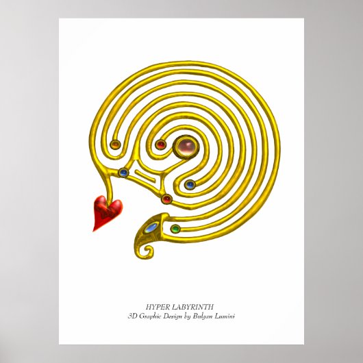 HYPER LABYRINTH POSTER (Vorne)
