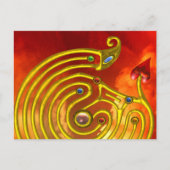 HYPER LABYRINTH POSTKARTE (Vorderseite)