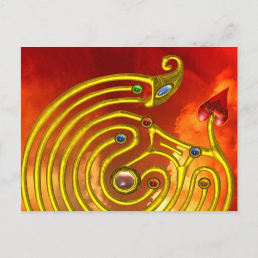 HYPER LABYRINTH POSTKARTE (Vorderseite)