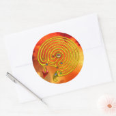 HYPER LABYRINTH RUNDER AUFKLEBER (Umschlag)