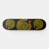 HYPER LABYRINTH, schwarz Skateboard (Horizontal)