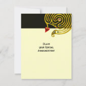 HYPER LABYRINTH uAwg, schwarzweiß Einladung (Rückseite)