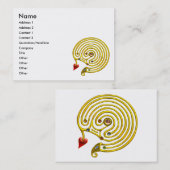 HYPER LABYRINTH VISITENKARTE (Vorne/Hinten)