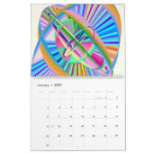 Hyper Maßkalender des resonator-2017 Kalender (Jan 2027)