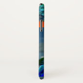 HYPER PARROS /BLUE ARA MONOGRAM Case-Mate iPhone HÜLLE (Hinten/Rechts)