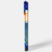 HYPER PARROS /BLUE ARA MONOGRAM Case-Mate iPhone HÜLLE (Rückseite / Links)