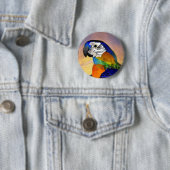 HYPER PARROS /RED UND BLAUE ARA BUTTON (Beispiel)