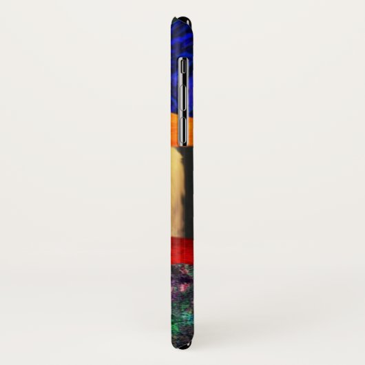 HYPER PARROS /RED UND BLAUE ARA Case-Mate iPhone HÜLLE (Hinten/Links)