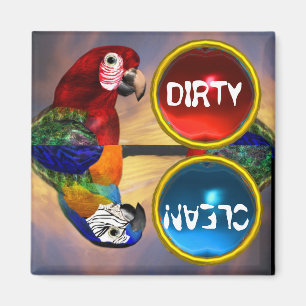 HYPER PARROS /RED UND BLAUE ARA MAGNET