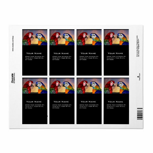 HYPER PARROS / ROTE UND BLAUE ARA (Vorne)