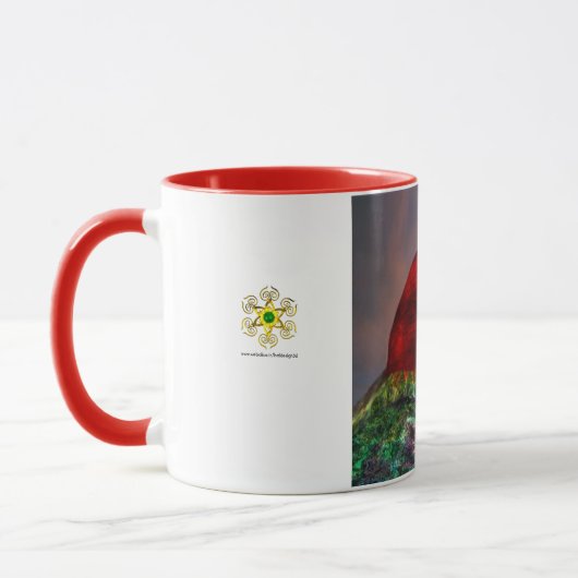 HYPER PARROS / ROTE UND BLAUE ARA TASSE (Links)