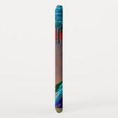 HYPER PARROS / ROTES ARA-MONOGRAM Case-Mate iPhone HÜLLE (Hinten/Rechts)