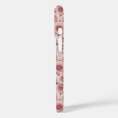 Hyper-Realistic 3D Pastel Rose & Peony Case-Mate iPhone Hülle (Rückseite / Links)
