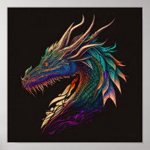 Hyper Realistic Dragon Digital Art