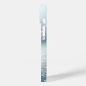 Hyper-Realistic Frozen Snowflake Phone Case Winter (Rückseite / Links)