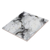 Hyper-Realistischer Marmoreffekt mit Gold & Black Fliese (Seite)