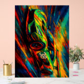 hyper-stilisiertes Rennfahrzeug Acrylschild (Hochzeit)