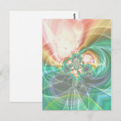Hyper Swirl Postkarte (Vorne/Hinten)