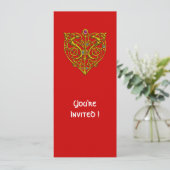 HYPER VALENTINE EINLADUNG (Stehend Vorderseite)