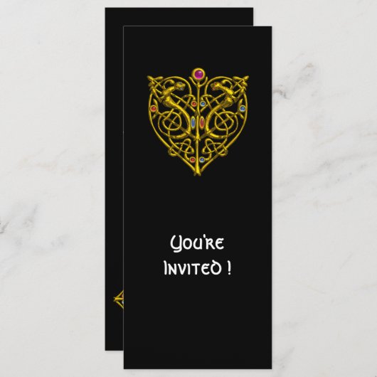 HYPER VALENTINE EINLADUNG (Vorne/Hinten)