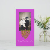 HYPER VALENTINE FEIERTAGSKARTE (Stehend Vorderseite)