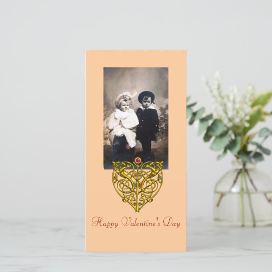 HYPER VALENTINE FEIERTAGSKARTE (Stehend Vorderseite)