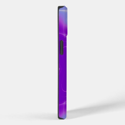 HYPER VALENTINE MONOGRAMM Pink Fuchsia Lila Case-Mate iPhone Hülle (Rückseite / Rechts)