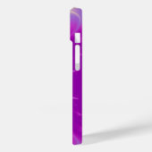 HYPER VALENTINE MONOGRAMM Pink Fuchsia Lila Case-Mate iPhone Hülle (Rückseite / Links)