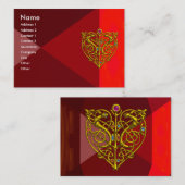 HYPER VALENTINE RUBY 2,rot Visitenkarte (Vorne/Hinten)