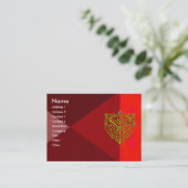 HYPER VALENTINE RUBY 2,rot Visitenkarte (Stehend Vorderseite)