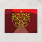 HYPER VALENTINE RUBY 2,rot Visitenkarte (Rückseite)