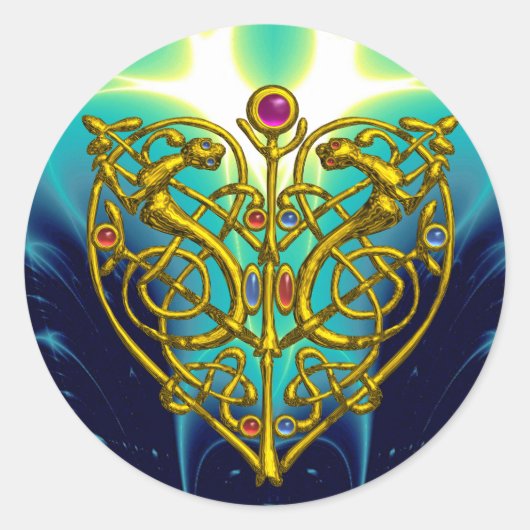 HYPER VALENTINE RUNDER AUFKLEBER (Vorderseite)