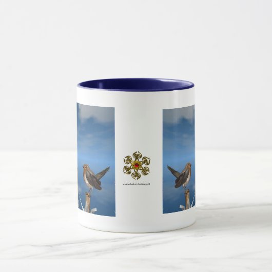 HYPER VRREN / ROBIN ROT BREAST TASSE (Zentrum)