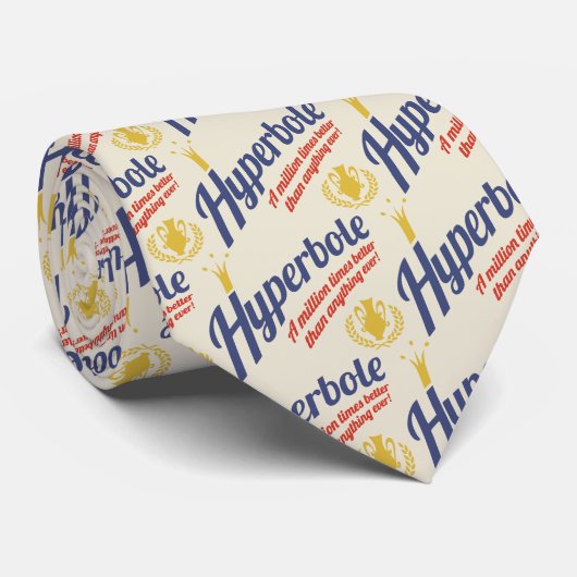 Hyperbel Krawatte (Gerollt)