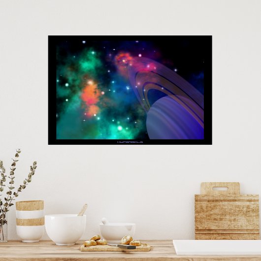 HYPERBOLA DRUCKEN POSTER (Küche)