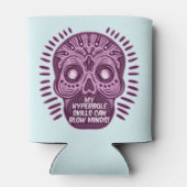 Hyperbole Funny ENGLISH SPRACHE Dosenkühler (Rückseite)