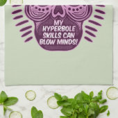 Hyperbole Funny ENGLISH SPRACHE Geschirrtuch (Gefaltet)