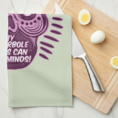 Hyperbole Funny ENGLISH SPRACHE Geschirrtuch (Viertel Falte)