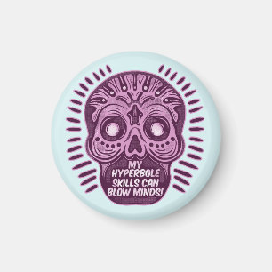 Hyperbole Funny ENGLISH SPRACHE Magnet