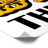 Hyperbole ist das beste lustige Poster (Ecke)