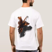 Hyperbolisch T-Shirt (Rückseite)