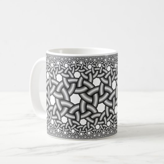 Hyperbolische Bänder 237 Kaffeetasse (Vorderseite Links)