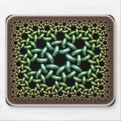 Hyperbolische verbundene Ringe Mousepad (Vorne)