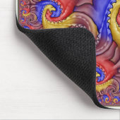 Hyperbolischer DinosaurierTessellation Mousepad (Ecke)