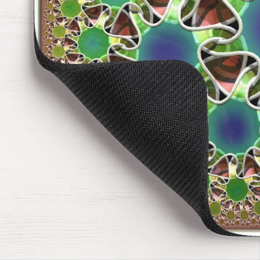 Hyperbolischer Oberflächenknoten Mousepad (Ecke)